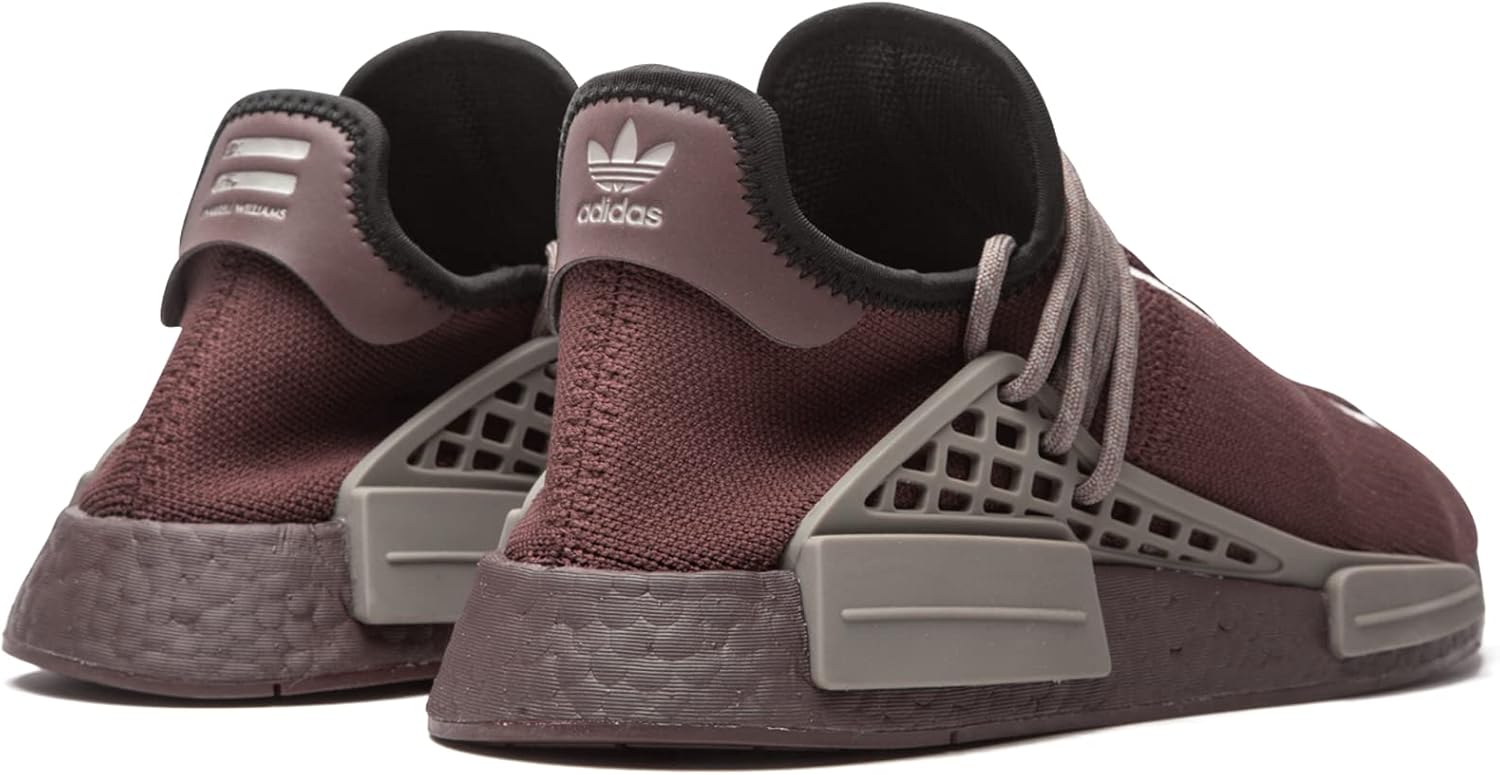 adidas Men's PW Human Race NMD Shoes 5.5 Auburn/Auburn/Simple Brown