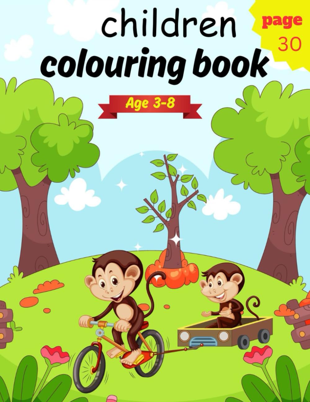 Little Artist Coloring Book,Creative Coloring Book for Little Hands, age group 3-8