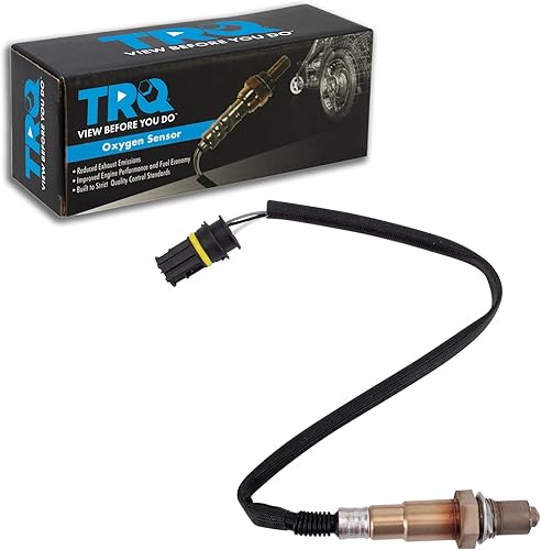 Vista 156 de TRQ Sensor de Oxígeno O2 de 4 Hilos de Banda Estrecha Compatible con VW Atlas 2.0L 2018-21, VW GTI 2.0L 2016-18, Audi A3 Quattro 2.0L 2015-18, VW