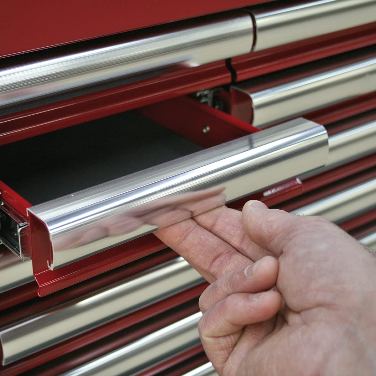Sealey Ap26029T Add-On Chest 2 Drawer with Ball Bearing Runners - Red
