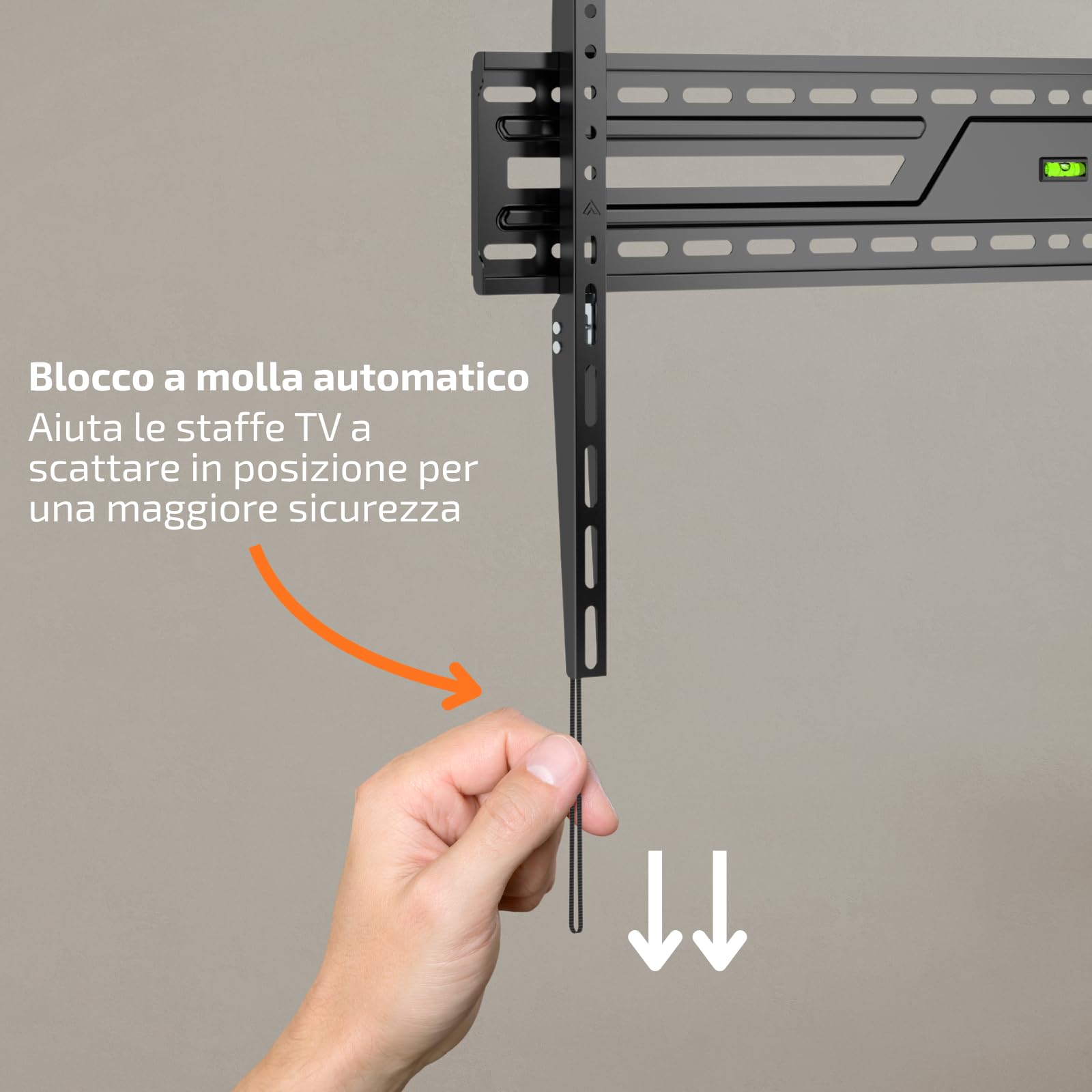 Supporto TV da Parete Fisso 60-100" Extra Slim VESA 900x600 Nero Superior Electronics SUPSTV007