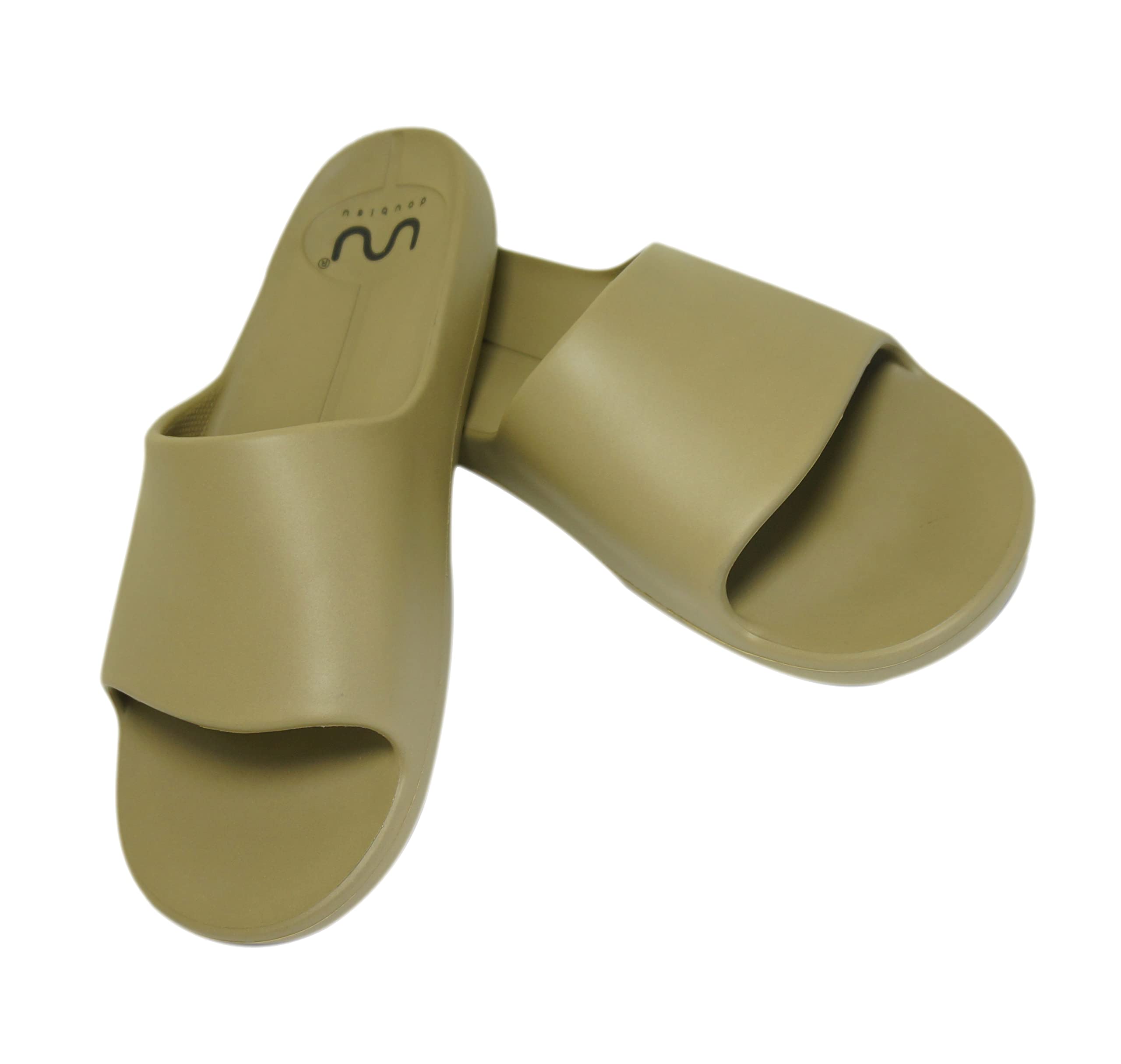 doubleu Recovery Slipper|Soft Doctor Anti-Skid Slipper for Men|Milano|Slides, Flip-Flops, Chappals (9,KHAKI) (B0BTHVSNRB) Amazon Price History, Amazon Price Tracker