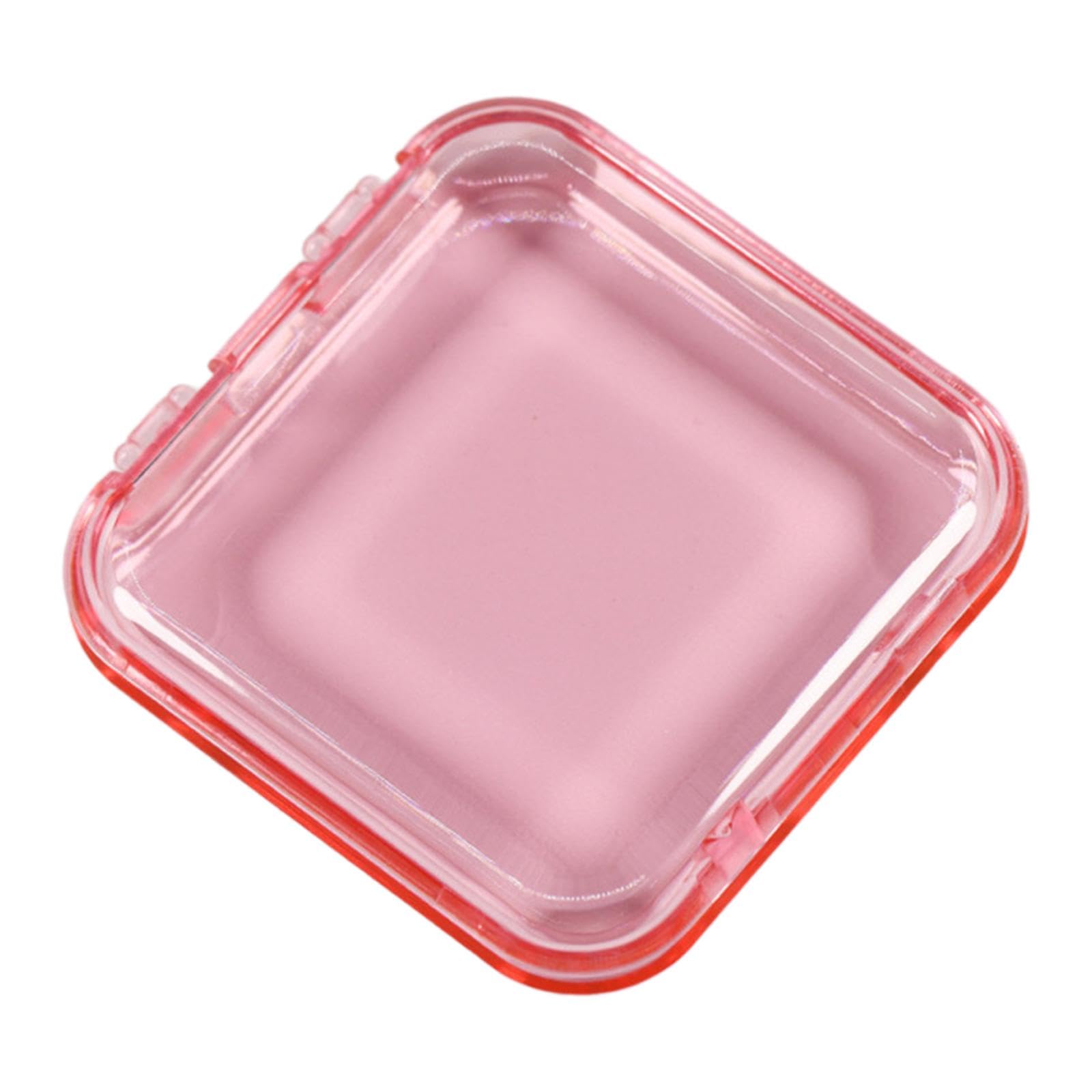UJEAVETTE® 10 Pieces Press On Nail Storage Boxes Nail Packaging Box For Nail Salon Home Pink-image-35