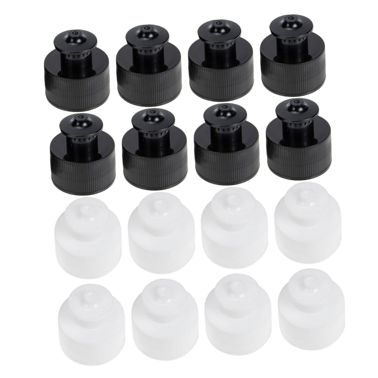 HANABASS 250 Stck. Sport Wasserflaschen Ersatzdeckel Zähne Auslaufsicherer Push Pull Trinkverschluss Für Mineralwasserflaschen Reise Outdoor Gebrauch