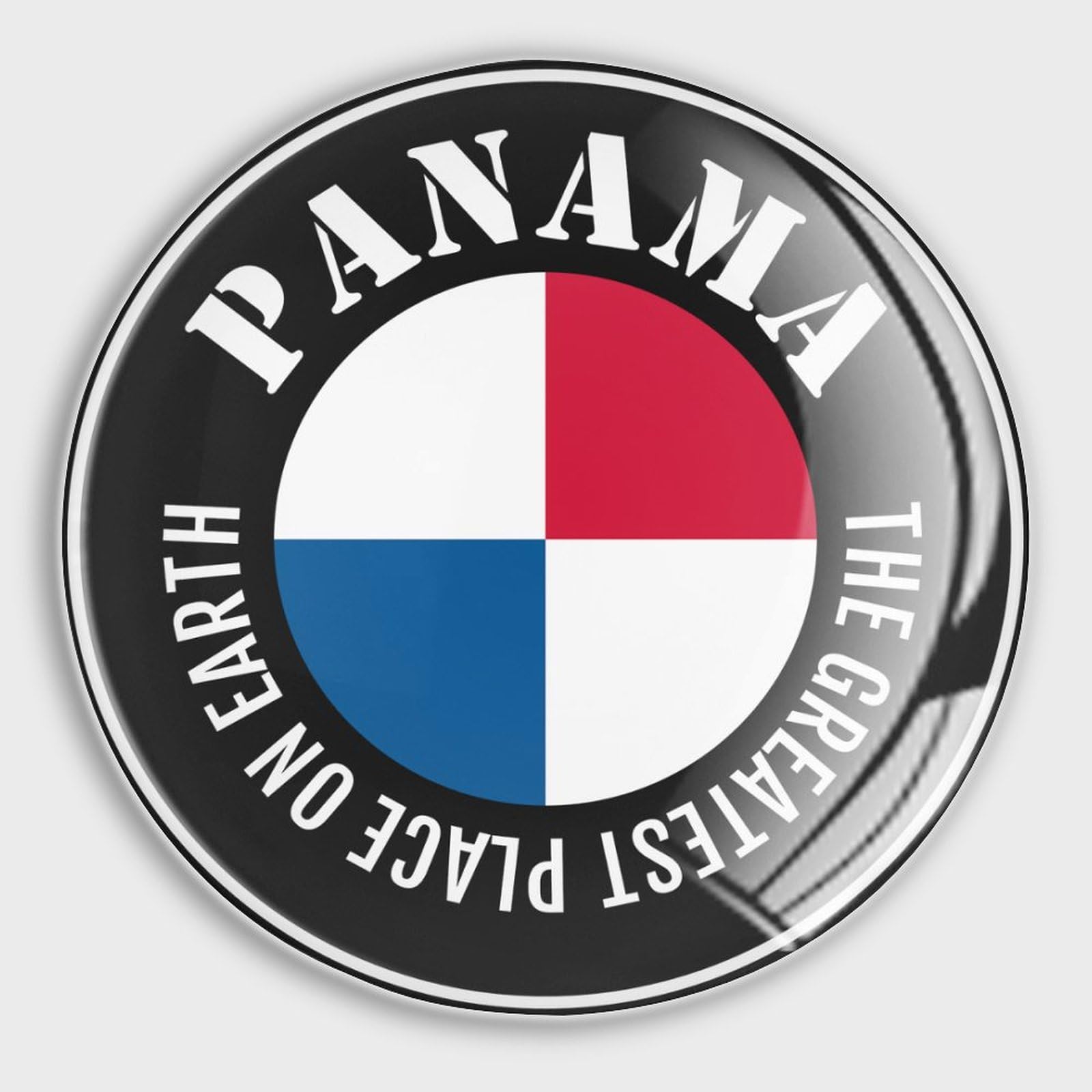 Aimants puissants Panama lot de 4 en verre pour boîte aux lettres