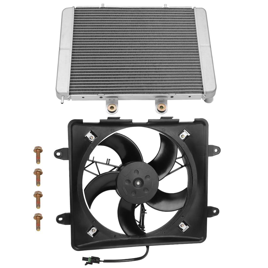 Ventilateur de radiateur pour Polaris RZR 570 800 4/S 2008-2022 Sportsman ACE 325 570 900 2014-2016 1240444 1240319 2410413 2204192 5437845 5434853 1241480
