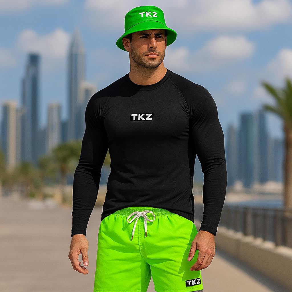 Kit Praia TKZ Short de Praia + Camiseta Térmica Manga Longa + Chapéu Bucket em promoção! Veja a oferta e mais achadinhos de Moda praia 3 Hoje é o melhor dia para comprar Kit Praia TKZ Short de Praia + Camiseta Térmica Manga Longa + Chapéu Bucket com aquele preço maroto! Promoção! Aproveite a oferta! 3