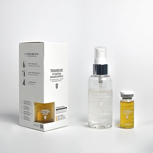 Miniatura 8 de TROIAREUKE Tóner para ampolla de cóctel H+ (azul, 6.76 onzas líquidas)