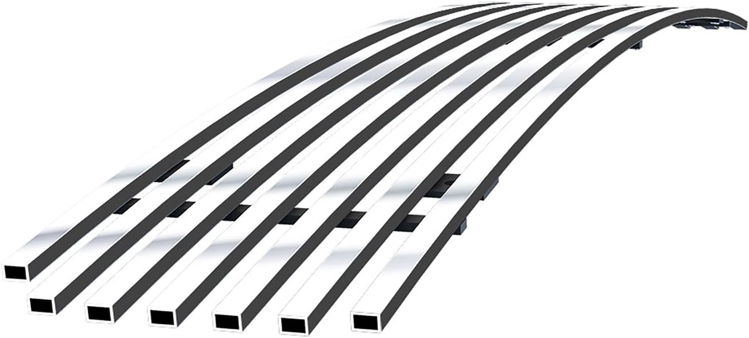 APS Premium Stainless Steel SS Chrome Billet Grille Grill Insert Compatible with Scion TC 05 06 07 08 09 10 Lower Bumper N19-A91066T