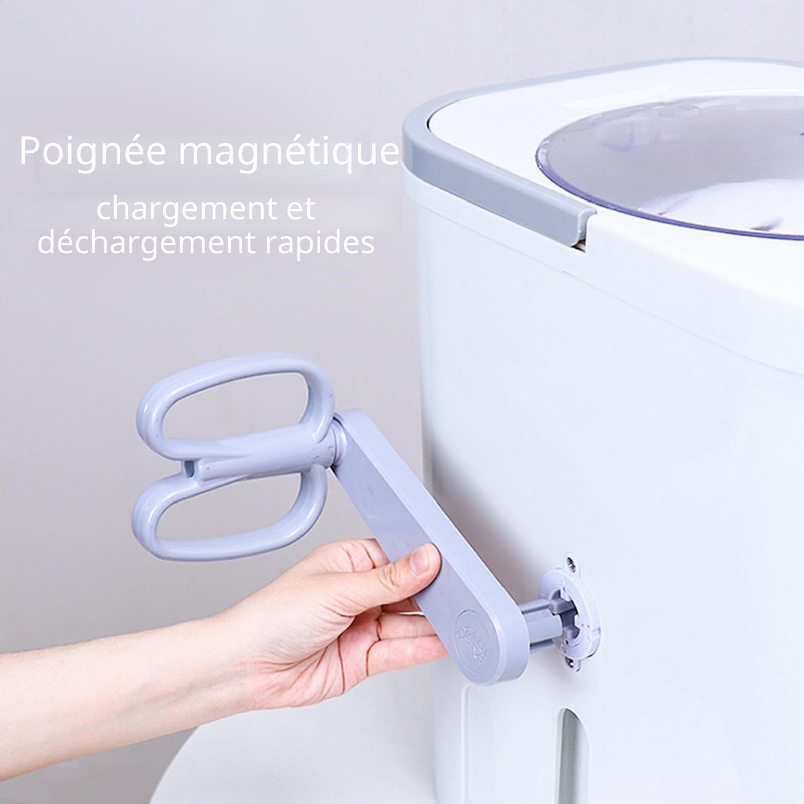 Mini machine à laver portable non électrique, compacte à manivelle à pédale, essoreur manuel pour linge, alternative à la lessive mobile pour dortoir, appartement, camping-car