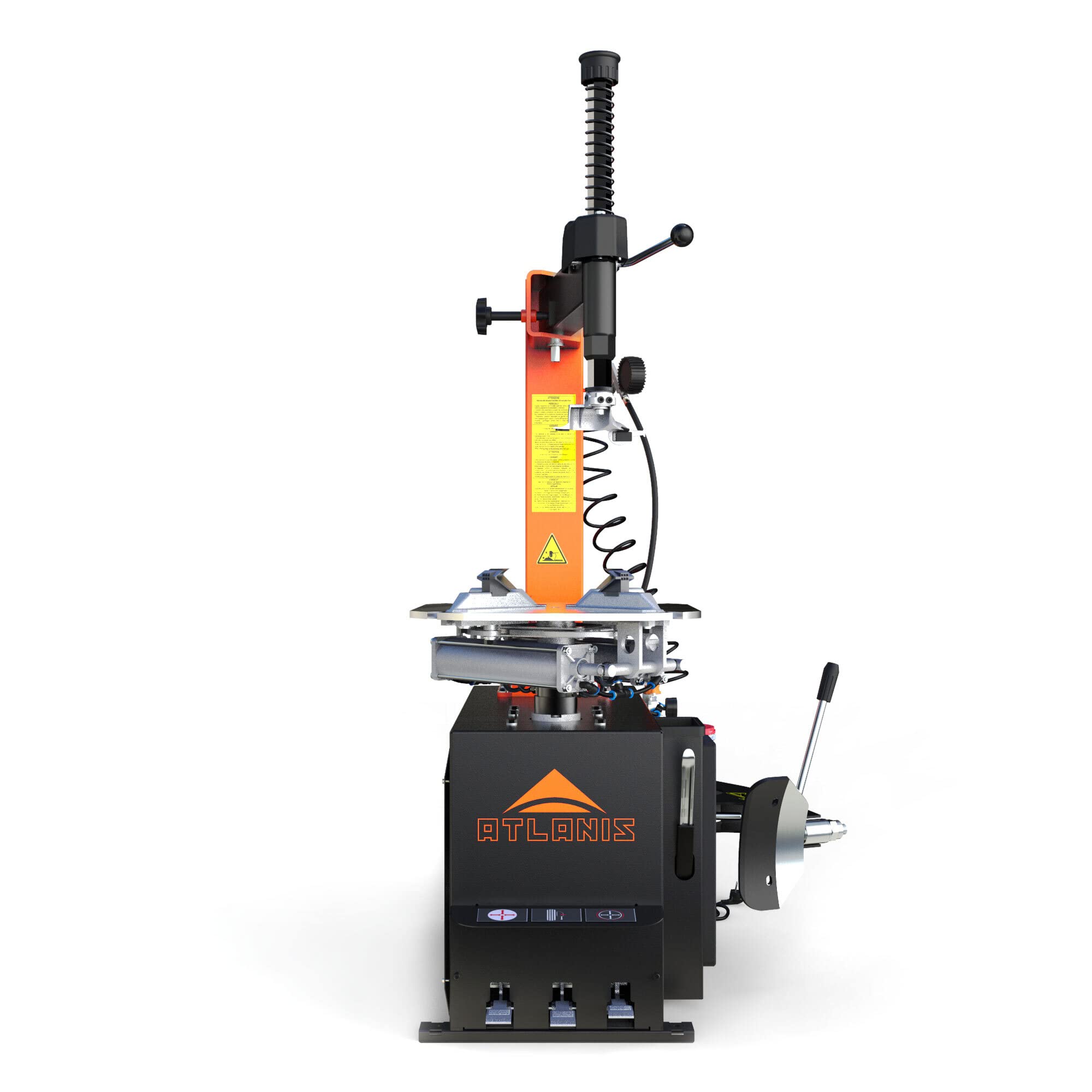 Montiermaschine Reifen PKW Halbaut. 230V (1 Stufe), 10-23" mit Schwenkarm - A-HA-1000-230V1S-V04