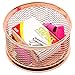 Paper Junkie Rose Gold Desk Organizer Set for Home Office Supplies and Accessories, Includes Mesh Wire Pen, Pencil, Business Card, Note, and Paper Clip Holders - Rose Gold Desk Accessories