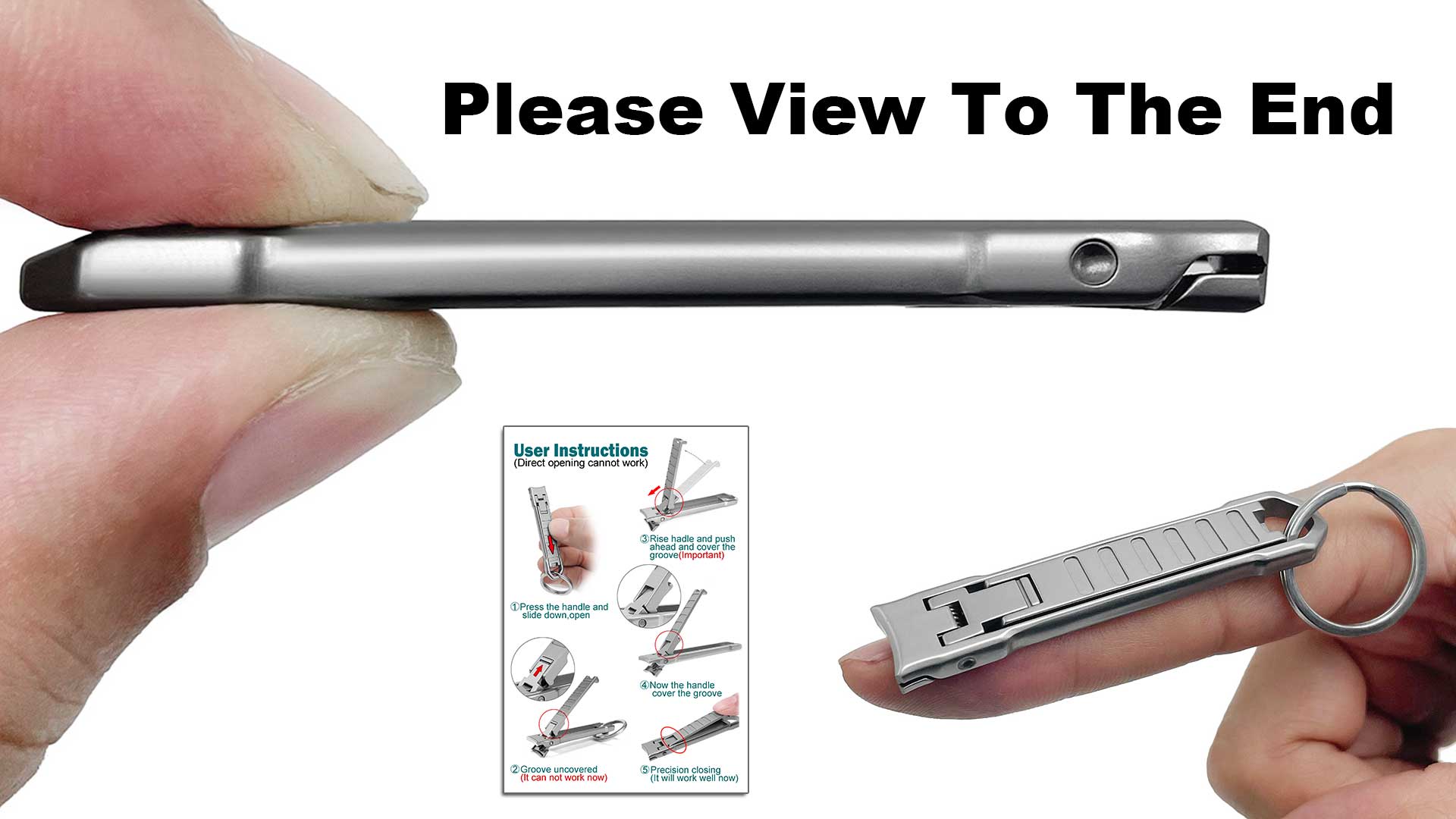 Amazon.com : XGIZMOO Nail Clippers for Natural Finger Nails Ultra