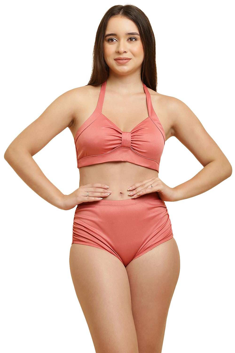 TATAIYAWomen High-Waisted Padded Bikini Set