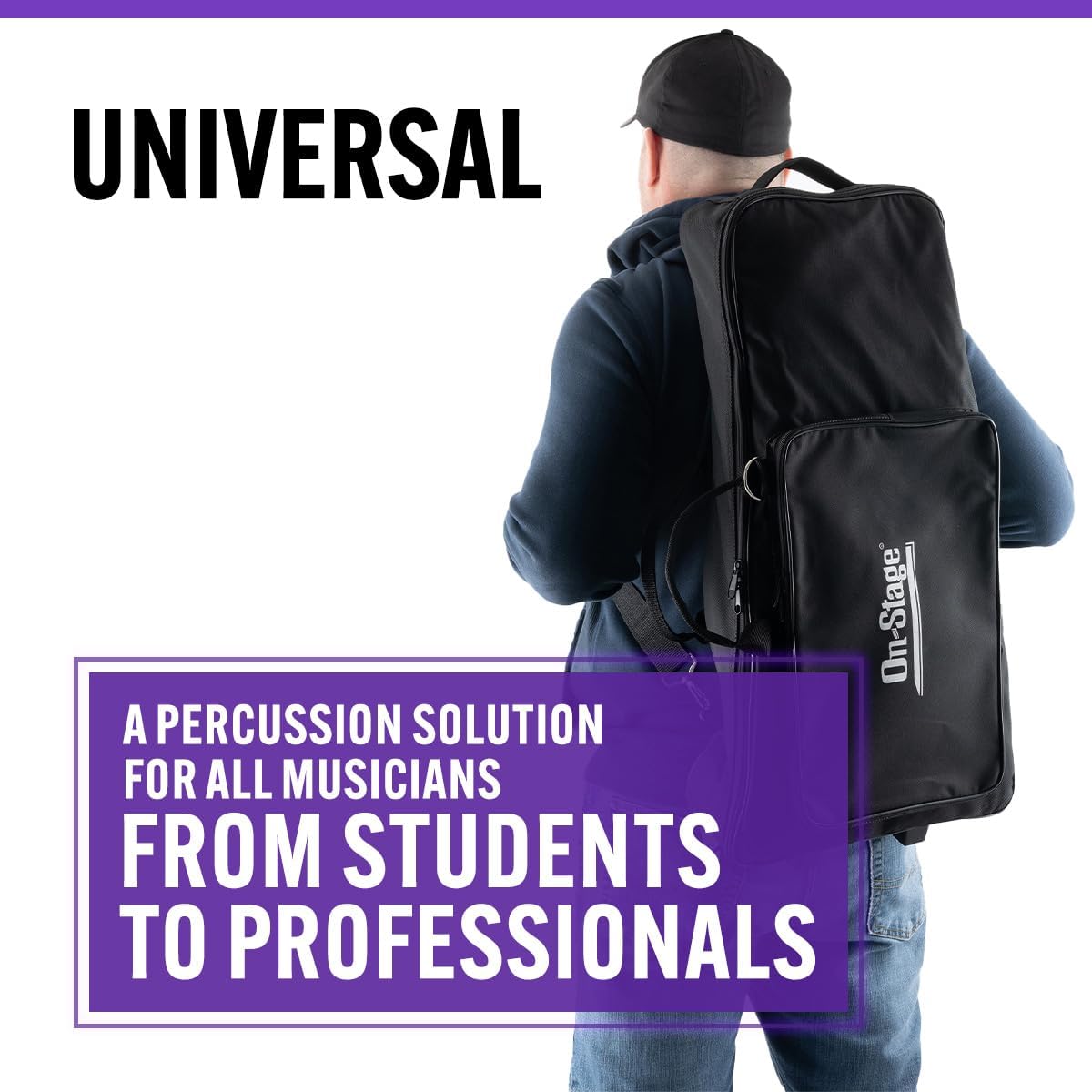 OnStage On-Stage BSK2500 2.5 Octave Bell Kit with Stand