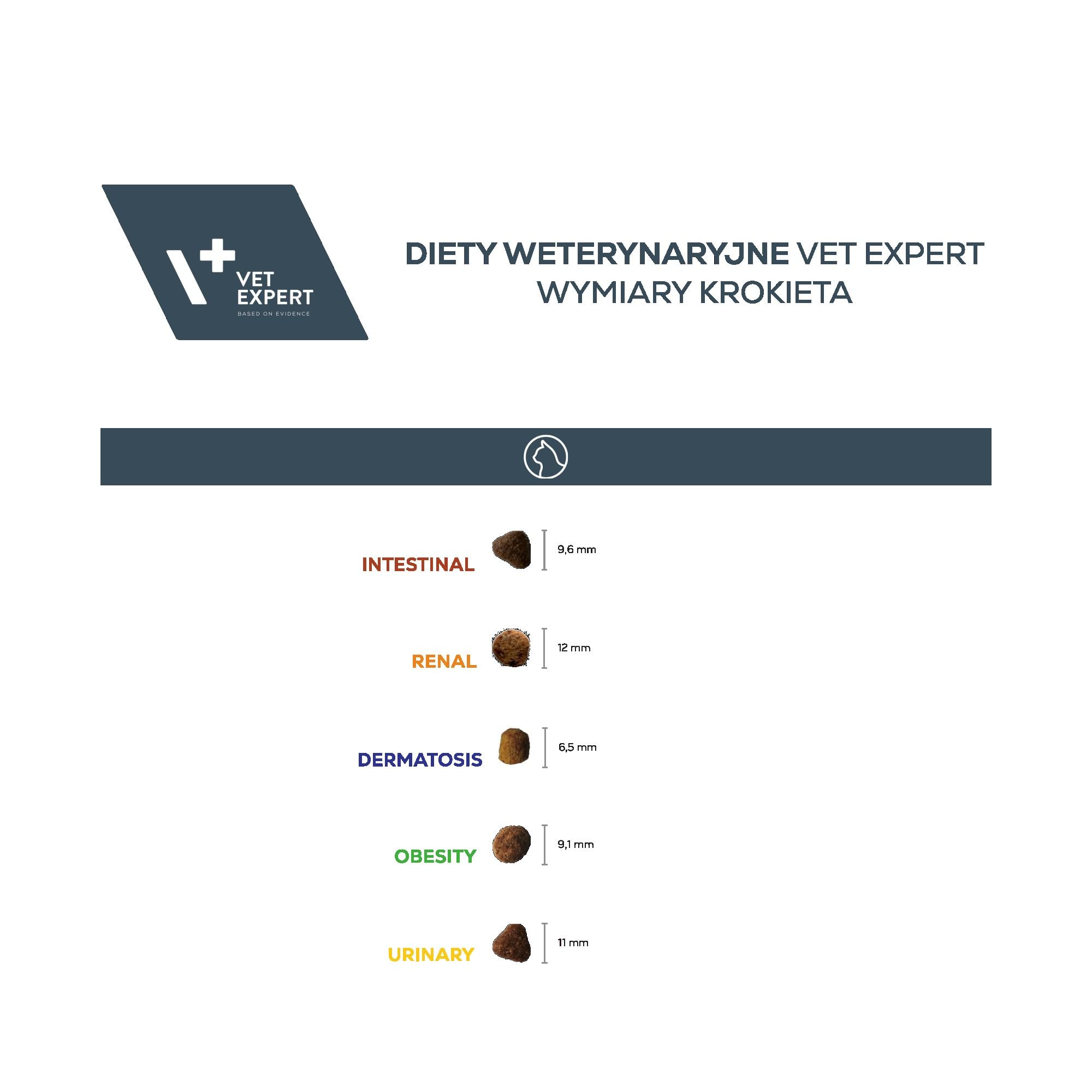 VET EXPERT OBESITY CAT - sucha karma weterynaryjna dla kotów 400g