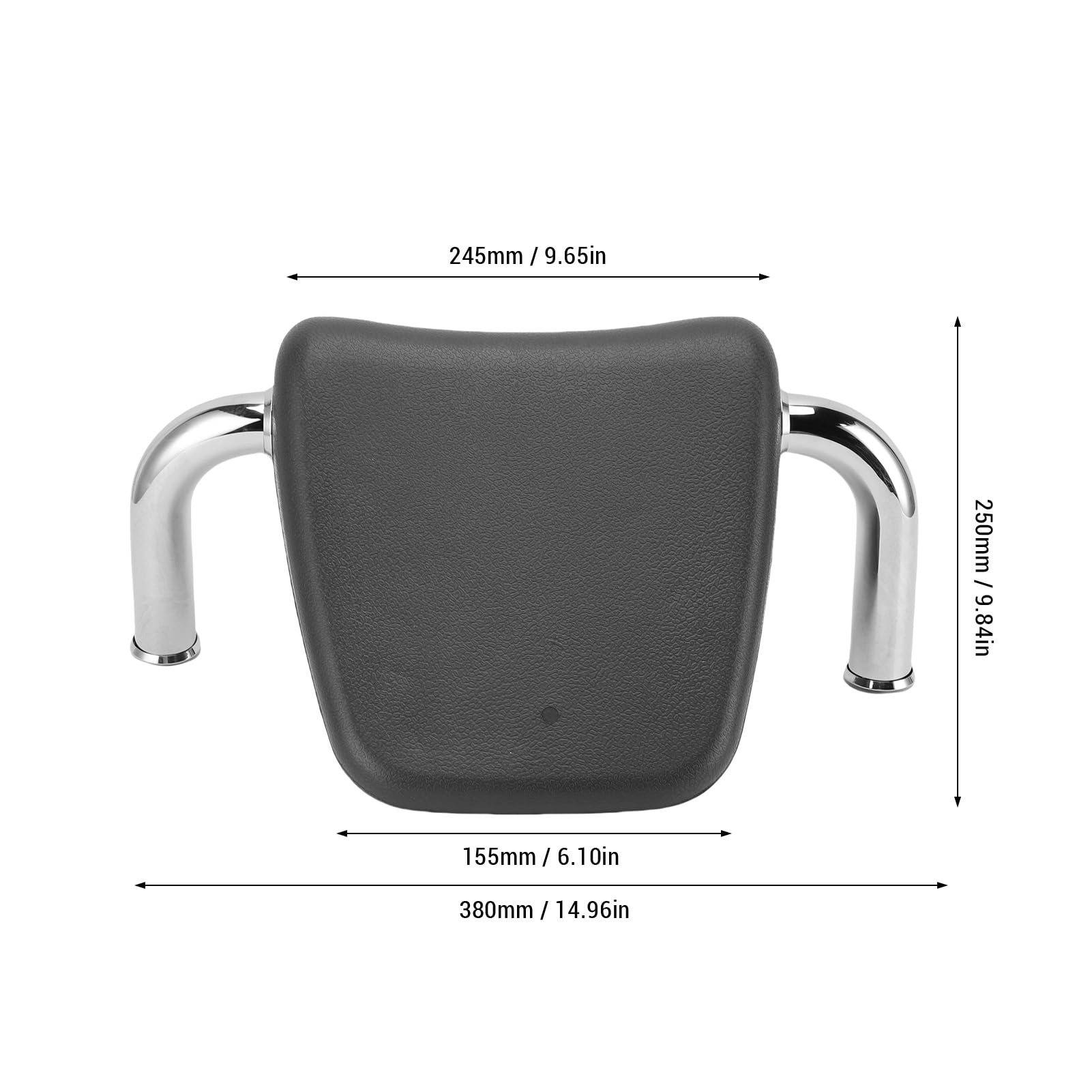Almohadas Baño SPA, 14,96 X 9,84 X 9,65 Pulgadas, Almohadas Bañera Prueba Agua, Reposacabezas Bañera con Soporte Acero Inoxidable para Hogar, Hotel, Baño, Hidromasaje