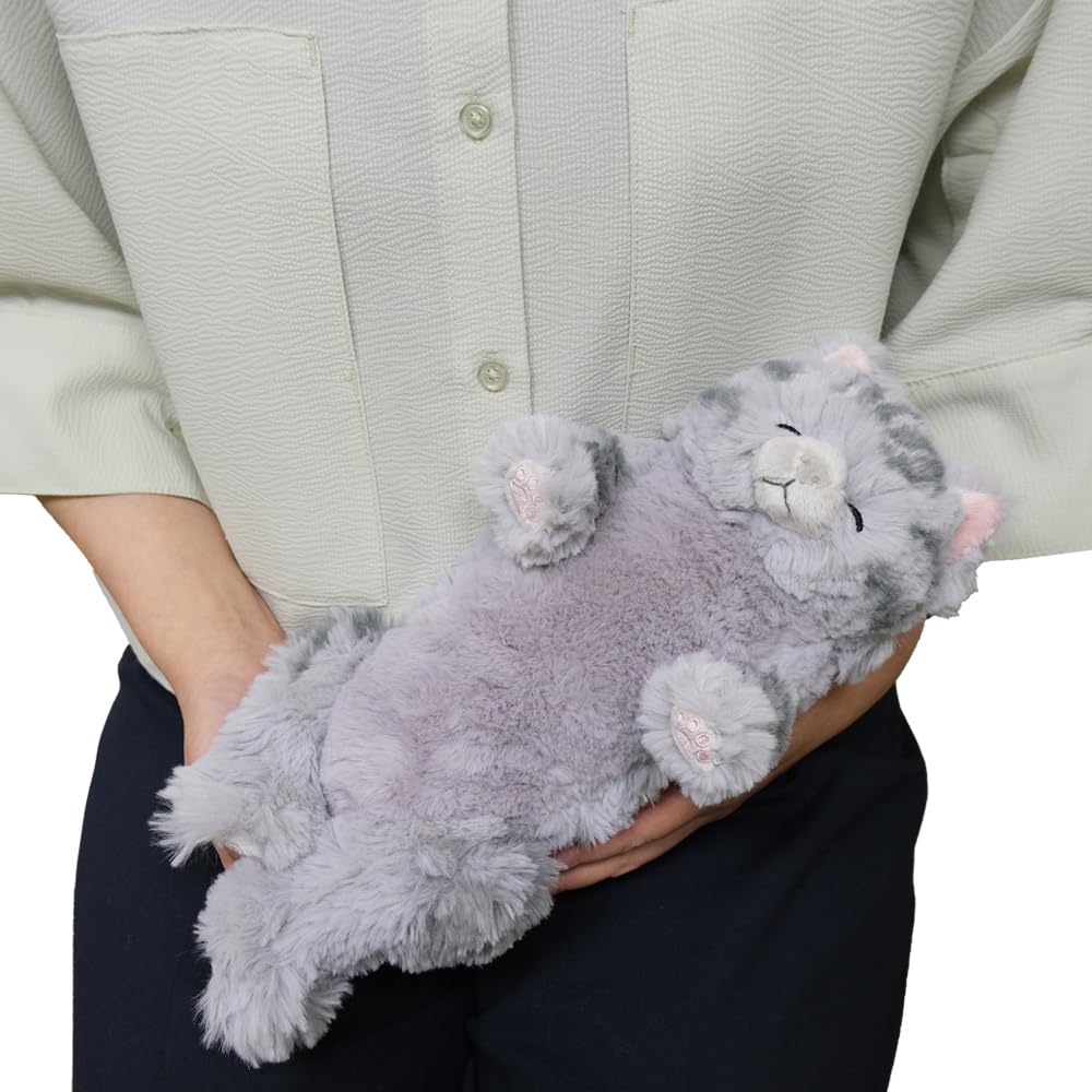 Amazon.co.jp: サンレモン ひざねこ すやすや S サバシロ 15×12×34cm