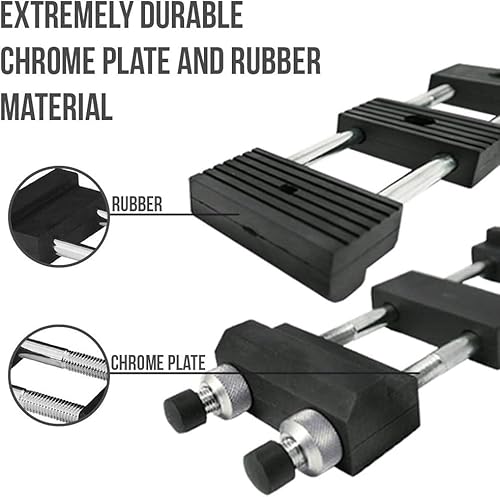 Miniatura 4 de Comfecto Soporte para piedra de afilar, ajustable de 5-1/2 pulgadas a 9 pulgadas, puente para fregadero con material de goma antideslizante para