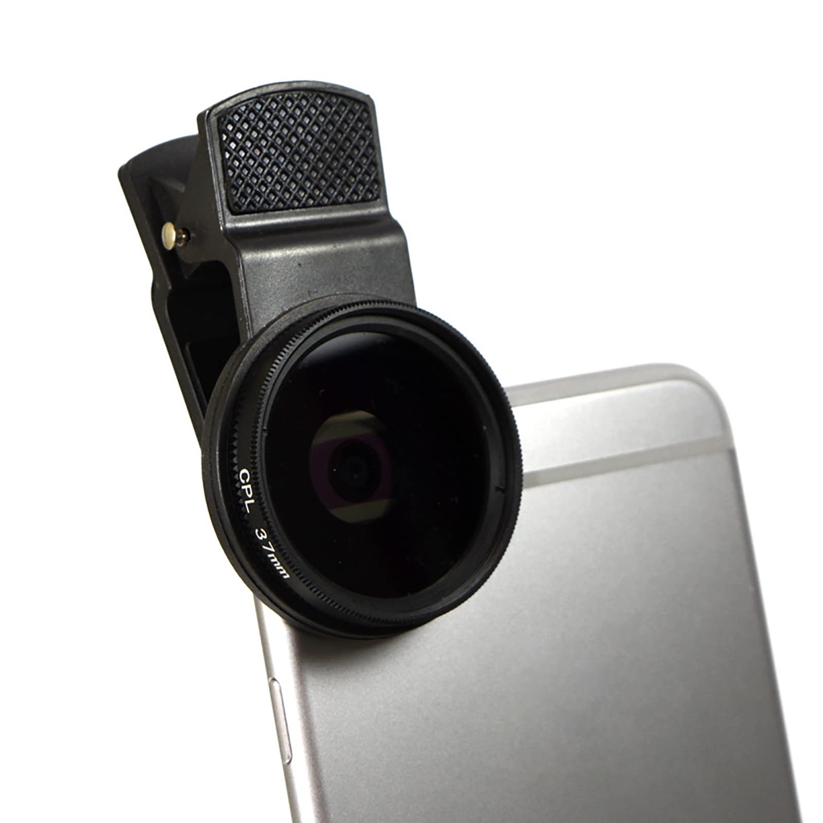 Akozon 37mm CPL Polaryzacyjny Filtr Obiektywu Przenośny Polaryzator Obiektyw Aparatu CPL Telefon Polaryzator Uniwersalny Klips na Kołowy Filtr Polaryzacyjny do Usuwania światła, Akozonu4anpozsk1