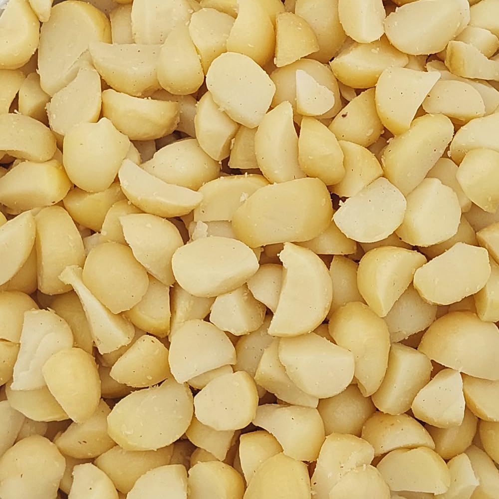 Bio Macadamia Nüsse 1 kg | gebrochene Nüsse | unbehandelt und naturbelassen