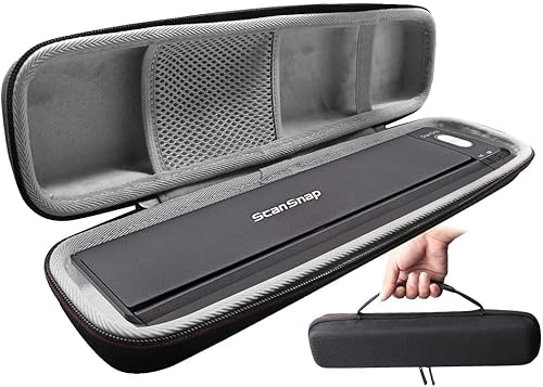 Estuche rígido compatible con escáner portátil portátil ScanSnap iX100