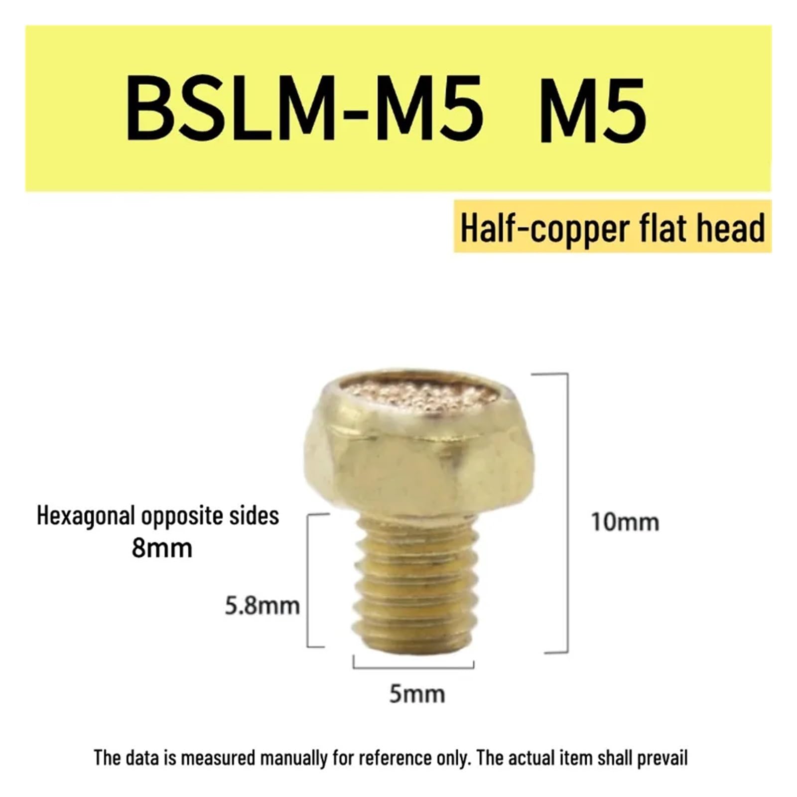JJKKOZVQF BSLM-M5 BSLM-01 BSLM-02 BSLM-03 BSLM-04 BSLM-06 BSLM-1 inches Half copper, full copper Flat-head muffler,(Transparent)