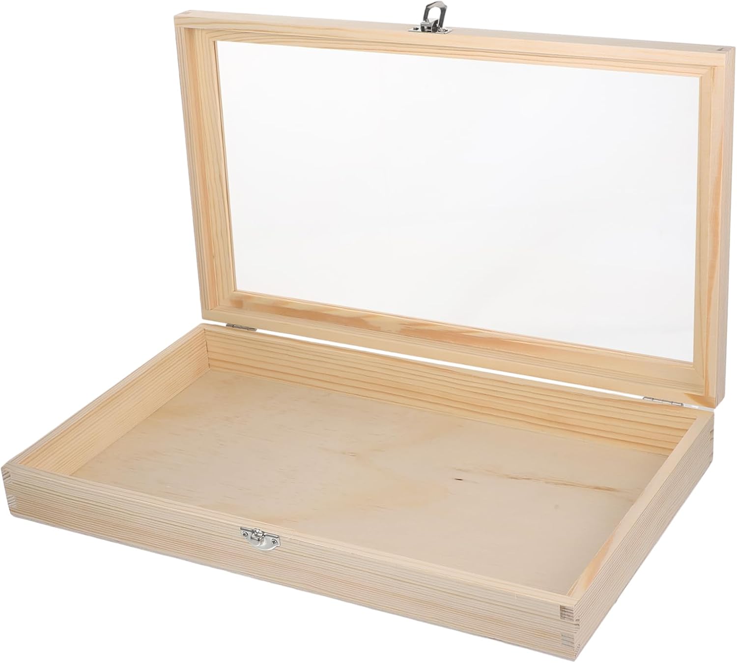 VALICLUD Compact Entomology Display Specimen Collection Box Frame Wooden Shadowbox Storage Case