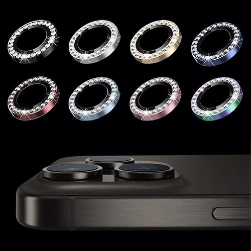 Miniatura 3 de Protector de lente de cámara para iPhone 15 Pro15 Pro Max, protector de lente de protección contra impactos de alta dureza para 15 propro max,