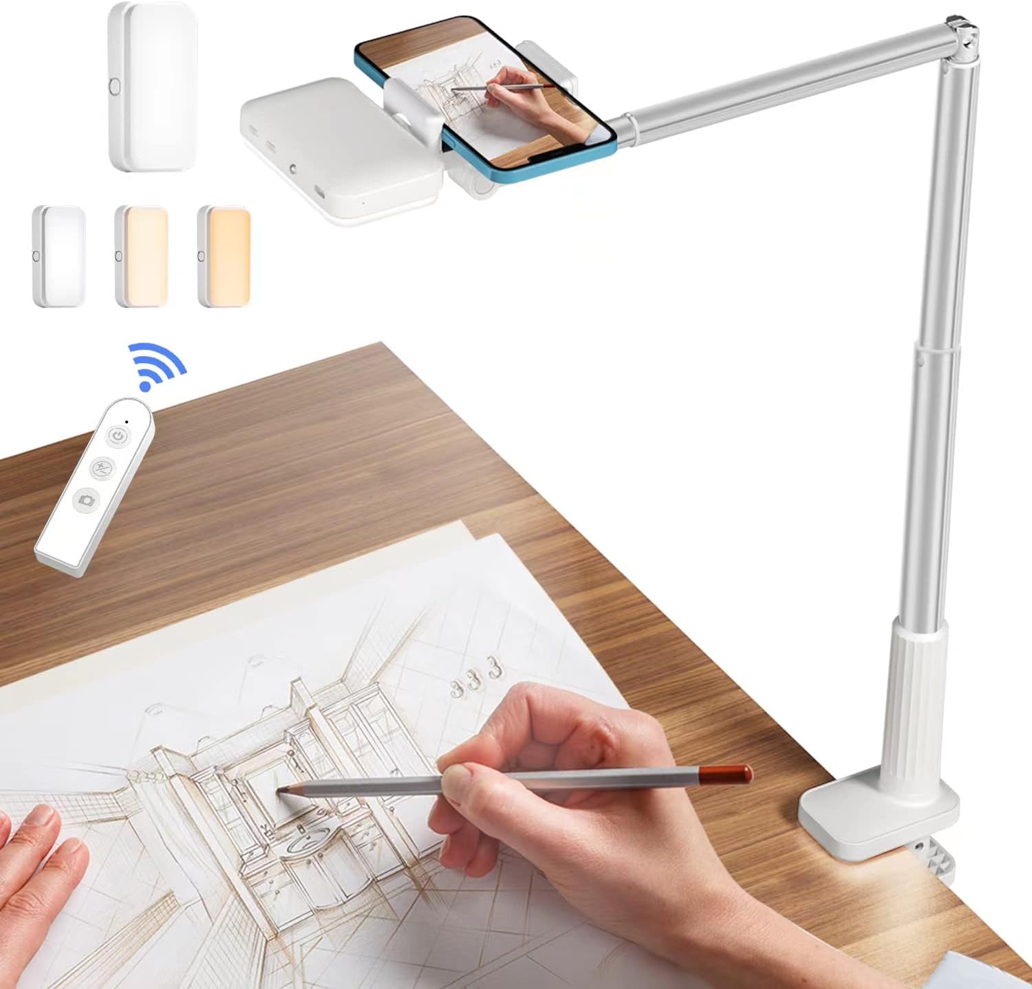 yAyusi Overhead Phone Mount for Recording,Phone Stand Recording