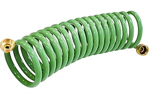 Sutek Heavy-Duty Self Coiling Garden Hose