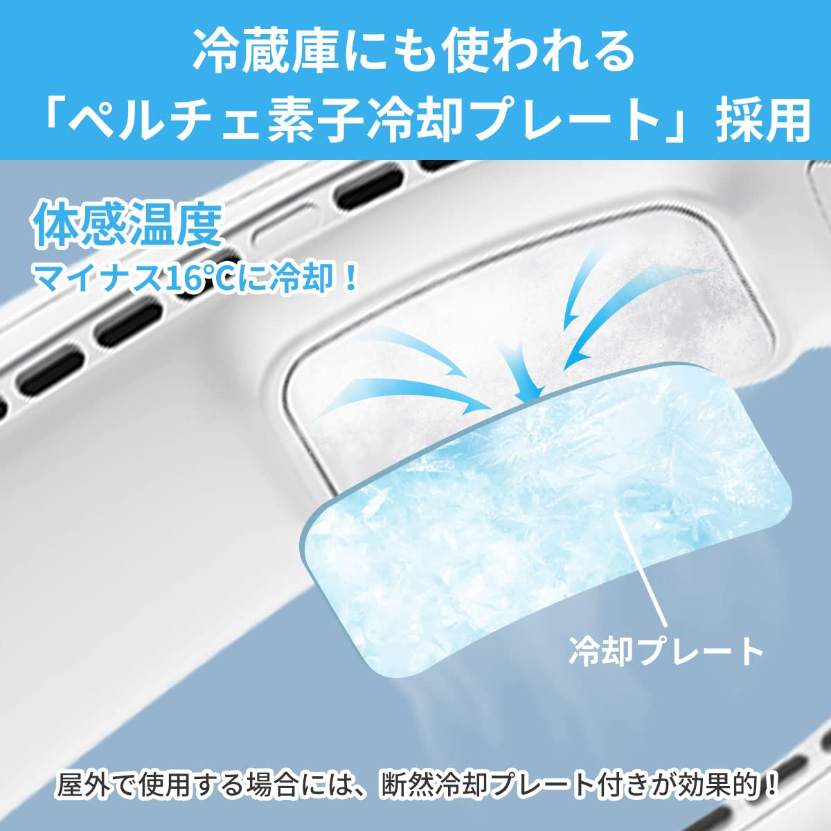 Amazon | RABLISS 2台 熱中症対策 ネッククーラー 冷却 急速 扇風機