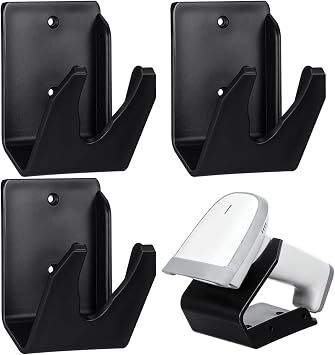 VILLCASE Barcode Scanner Stand for Desk or Wall Universal Scanner Holder Mount for Handheld Barcode Reader Space Saving Bracket for Supermarkets Warehouses Retail Stores 3 Pack