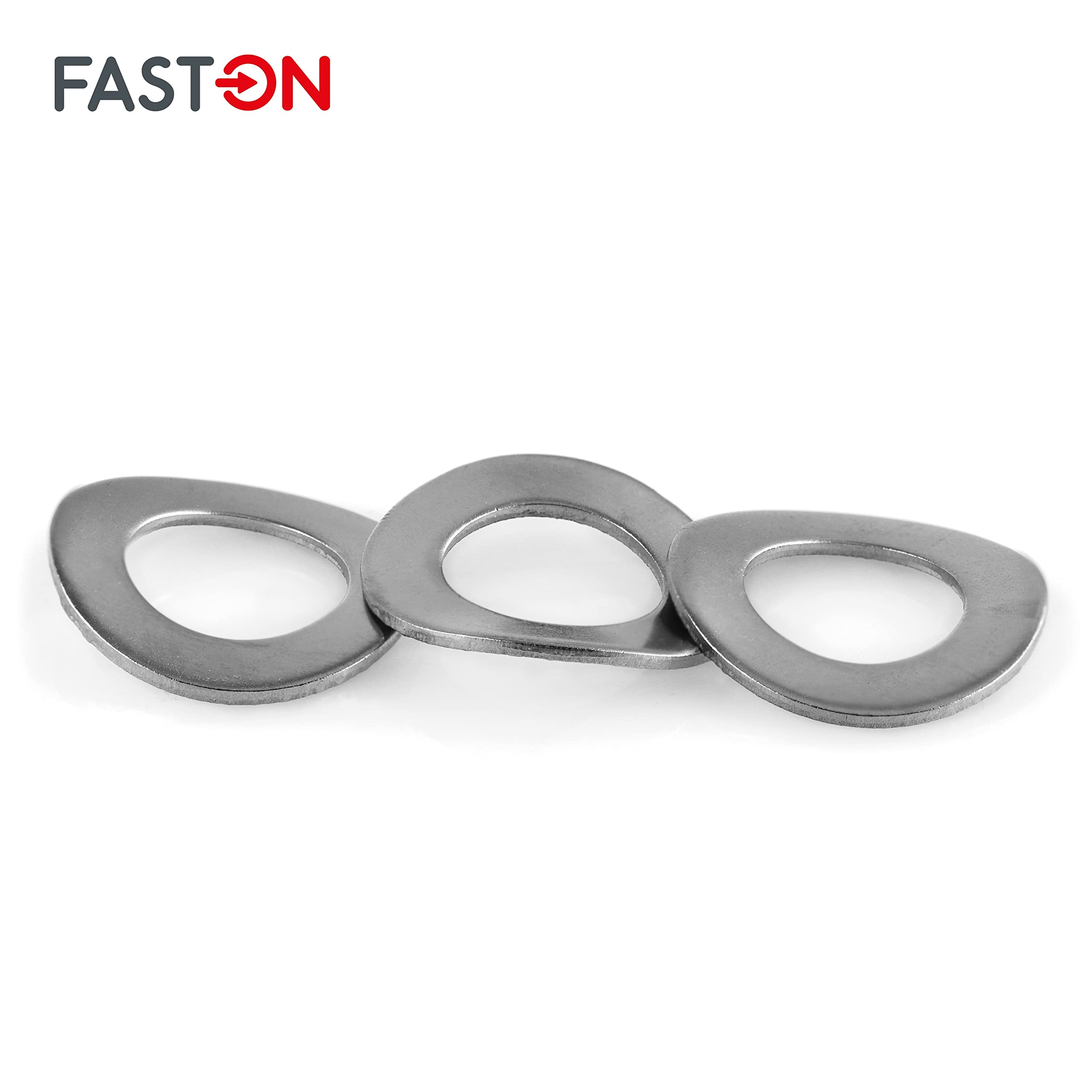 FASTON® Federringe M14 Edelstahl A2 V2A (500 Stück) DIN 137 gewellt Form B Sprengringe Wellscheiben Federscheiben Unterlegscheiben Beilagscheiben Federring