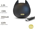 Kids Wireless Earbuds Bluetooth Headphones in Ear Earphones with Mic, Touch Control IPX5 Waterproof 32H Playtime Hi-Fi Sound Deep Bass Headset, Single/Twin Mode Low-Latency Game Modes