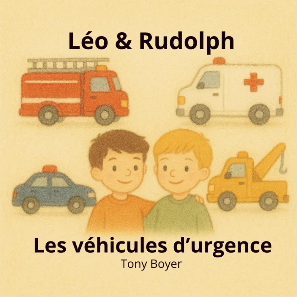 Léo & Rudolph Les véhicules d’urgence (Les aventures a Léo)
