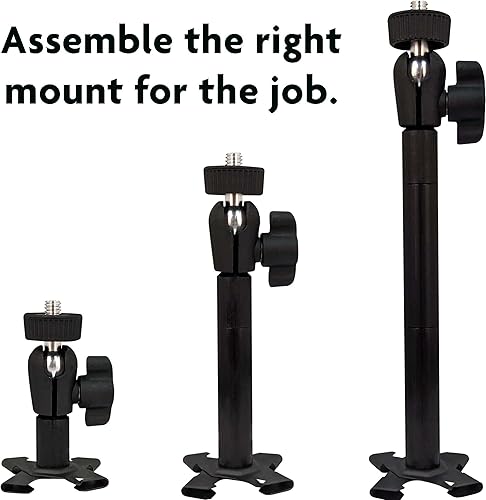 Miniatura 3 de Panavise Soporte universal para CCTV Negro 2.25 x 3.25 x 4.25