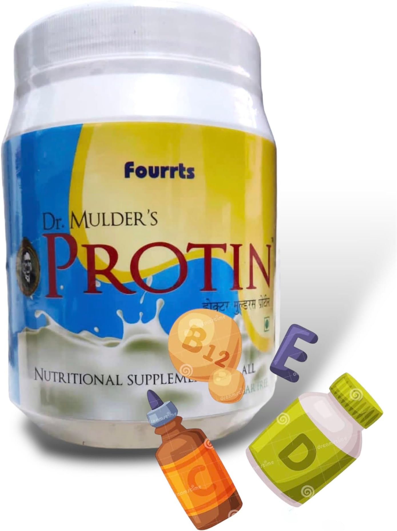 Homoeo27 Fourrts Dr Mulders Protein Powder (400gm) - NEW IMPROVED