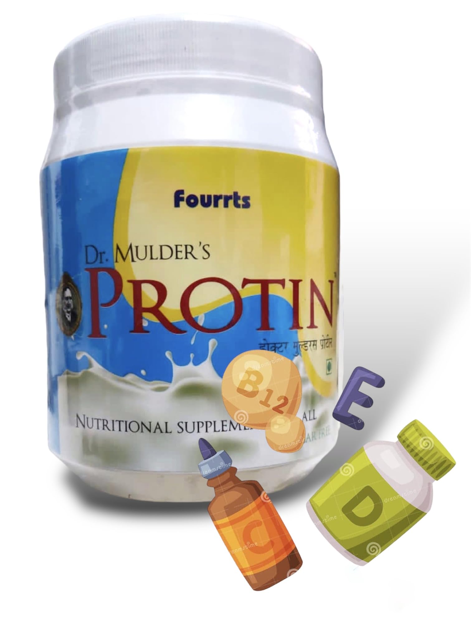 Homoeo27 Fourrts Dr Mulders Protein Powder (400gm) - NEW IMPROVED