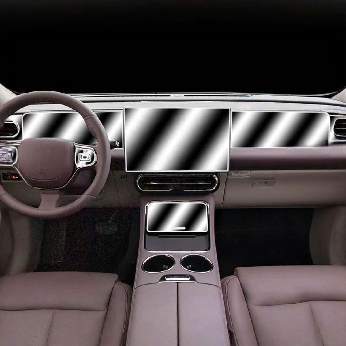 Car Interior Center Console Media Dashboard Navigation TPU Protector Film Anti-Scratch, for LEAPMOTOR C11 2025