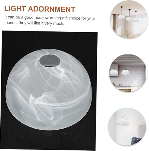 Miniatura 9 de Pantalla de vidrio esmerilado para ventilador de techo, cubiertas de luz para accesorios de iluminación, pantallas de vidrio de repuesto, pantalla