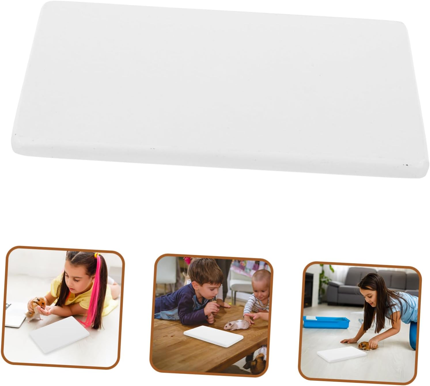 Marble Cooling Pad: Small Pets Summer Sleeping Mat for Hamsters Chinchillas - Easy to Clean Cooling Board with Smooth Surface