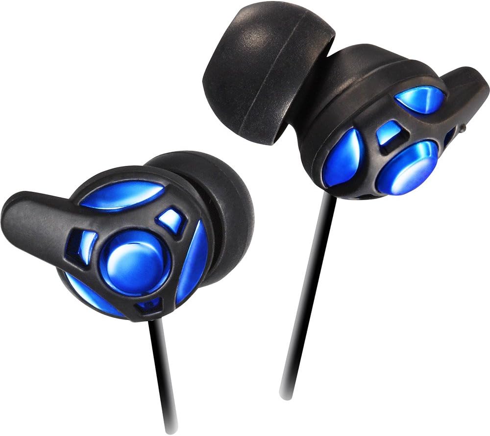 JVC HAFX40A In-Ear Headphones (Blue)