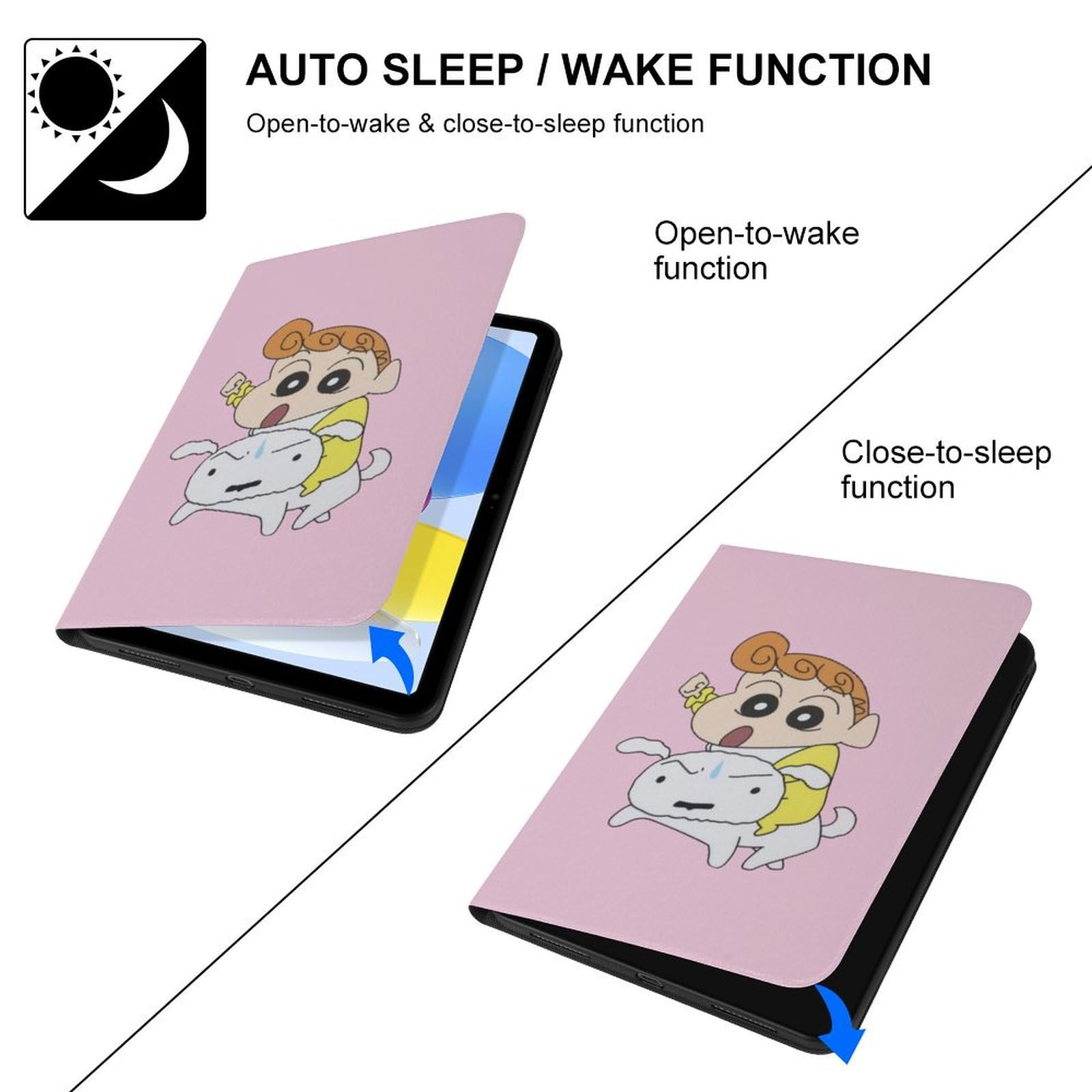 Amazon.co.jp: クレヨンしんちゃん iPad 10 ケース おしゃれ iPad 第10