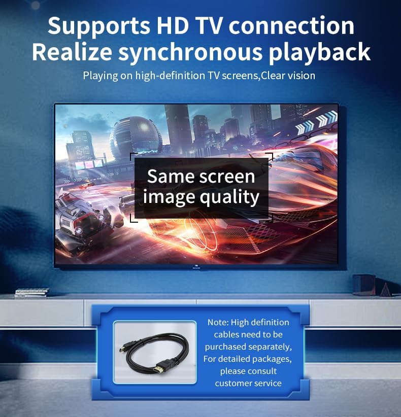 Powkiddy RGB10 max3 connected to a TV