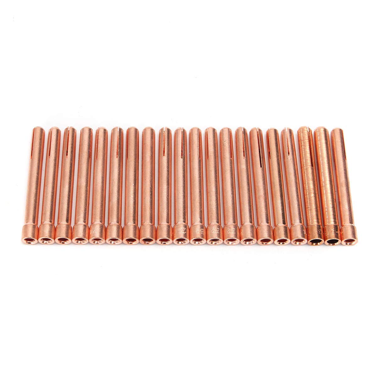 KingLan 63 Unids TIG Collets Cuerpo Detrás De La Tapa Fit TIG Solta De Soldadura Consumibles Wp17 18 26 63Pk