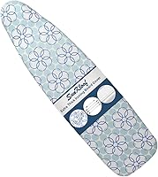 Vista 14 de Funda para tabla de planchar y almohadilla, resistente a la abrasión y a las manchas, de 15 x 54, funda reflectante de silicona para tabla