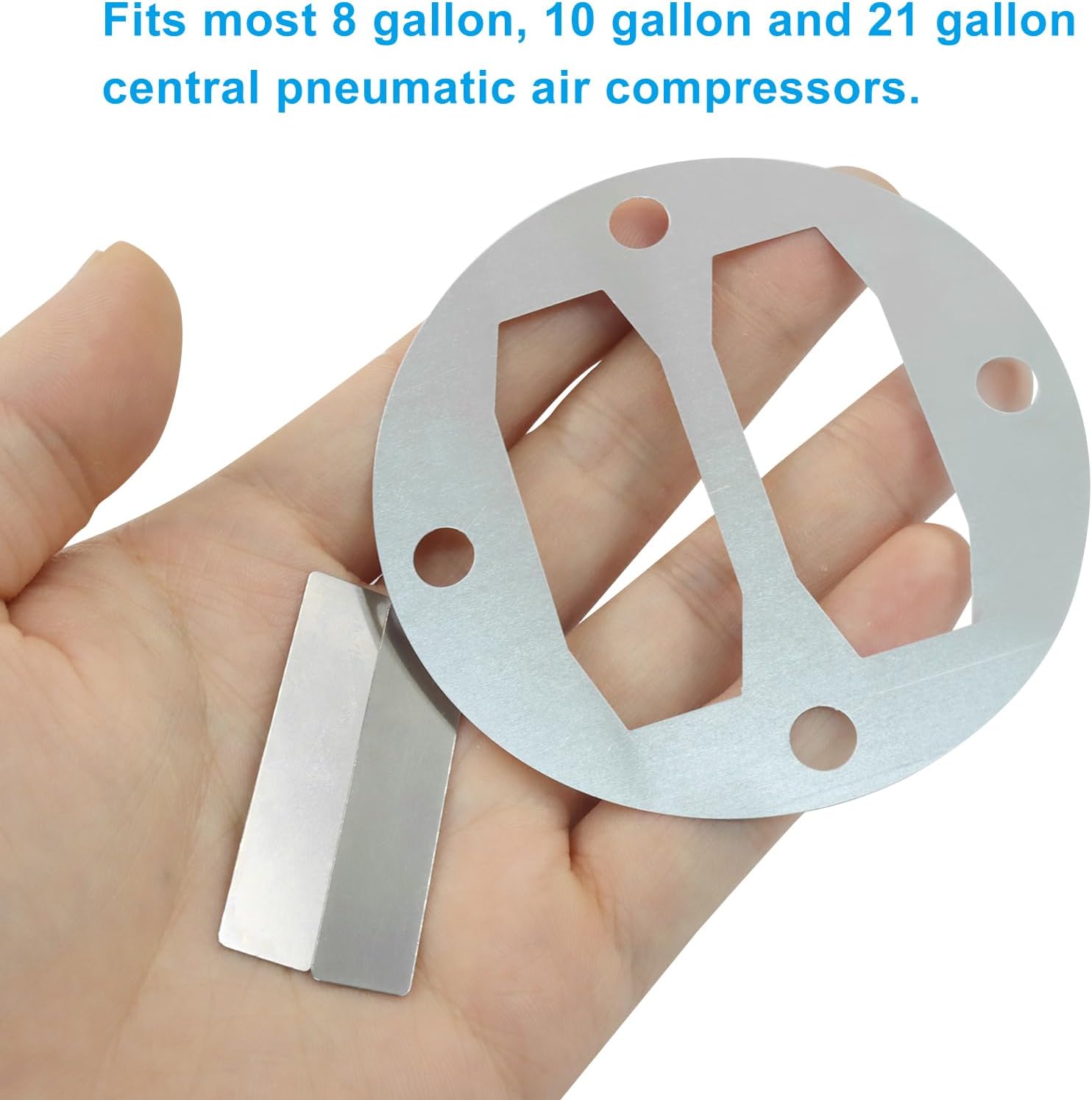 2 Sets Replacement Air Compressor Head Gasket Kit, Harbor Freight Central Pneumatic Compressor Parts, Test Kit Reed Valve