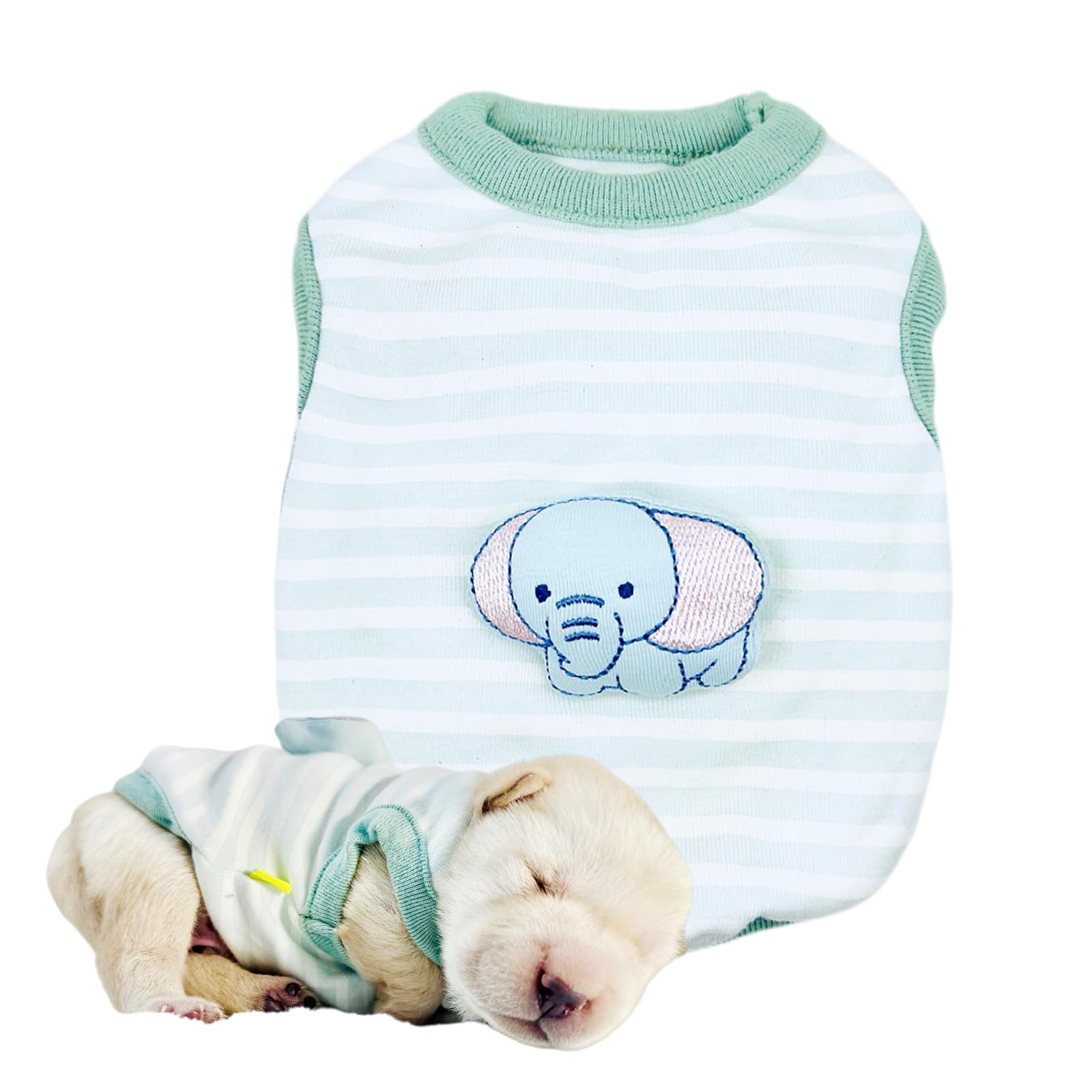 Super Small!! YorkieGogo Handmade Tiny Pet Clothes, Perfect for Newborn/Teacup Cats and Dogs, Rabbits, Ferrets, and Meerkats, XXXS (X-Small, Elephant)