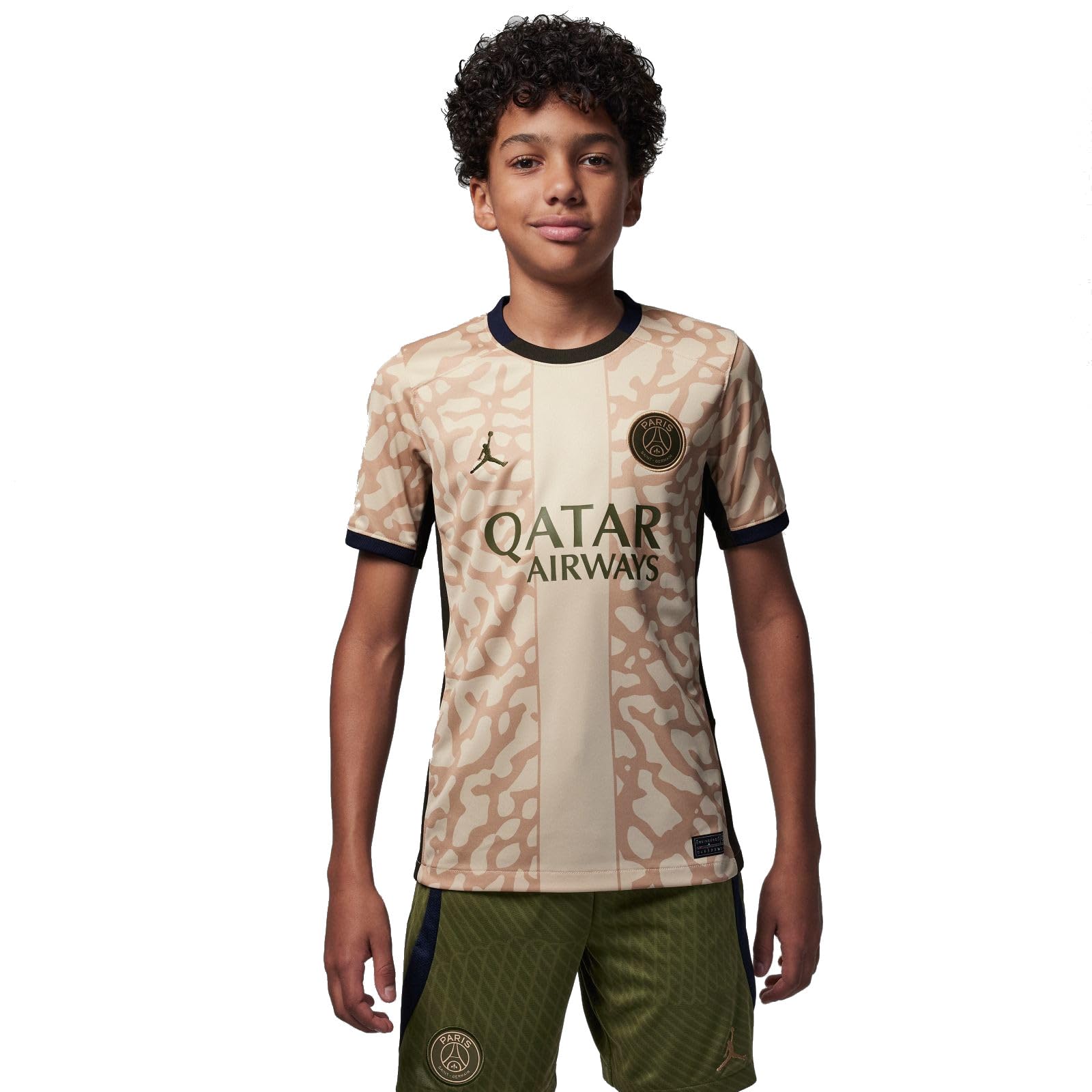 Nike PSG Y Nk DF Stad JSY SS 4th Top Unisex - Bambini e Ragazzi